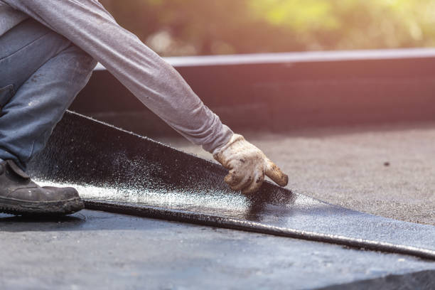 Professional Waterproofing technician working in Mount Olive, NC